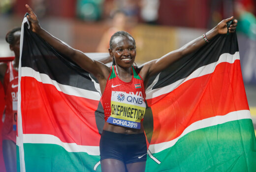 Chepngetich pokořila další maratonský milník