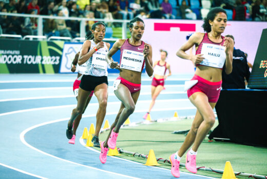 Našlapané běhy na Czech Indoor Gala