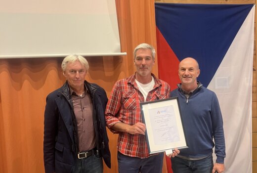 Josef Karas získal na trenérském Aktivu ocenění European Coaching Award