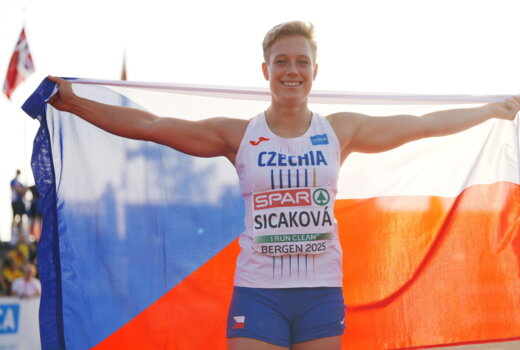 Petra Sičaková si vyházela evropské stříbro