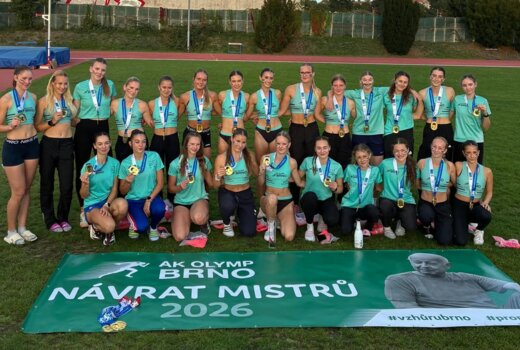 Juniorské týmové tituly putují do Turnova a Brna