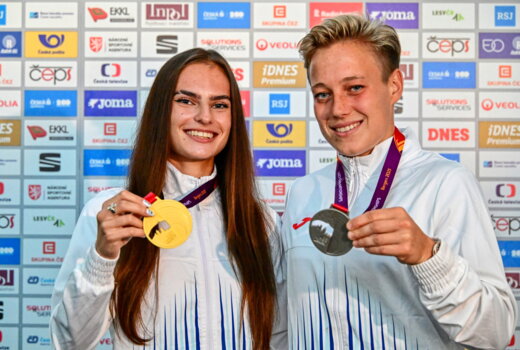 Dvě bergenské medailistky jsou doma, třetí pokračuje na univerziádu