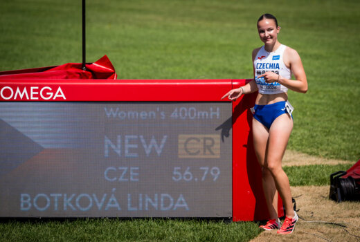 Botková zahájila své vystoupení v Rieti rekordem šampionátu