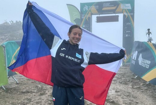Vrchařka Anna Kynčlová si doběhla pro juniorský evropský titul
