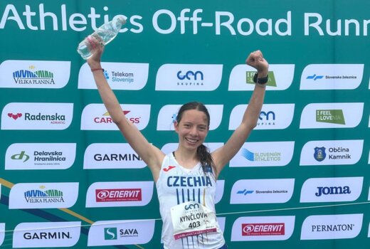 Vrchařka Anna Kynčlová si doběhla pro juniorský evropský titul