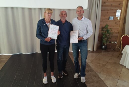 Štěpán Janáček s Alenou Nezdařilovou obdrželi ocenění European Coaching Award