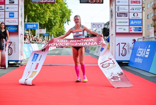 Hrochová opanovala 130. Běchovice v traťovém rekordu