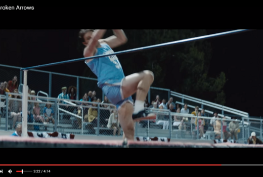 Fosburyho flop ve videoklipu