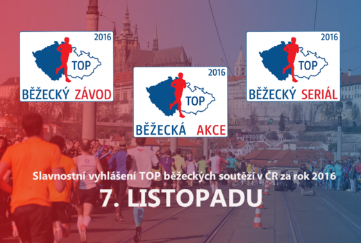 České TOP běhy budou oceněny již posedmé