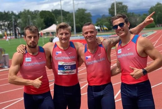 Štafetový NR a další víkendová atletika