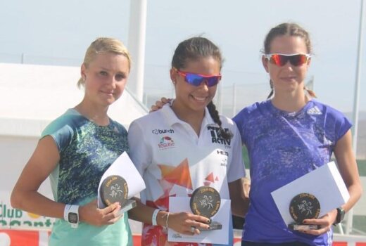 Chodkyně si vyzkoušely duatlon