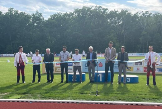 Stadion v Hodoníně slavnostně otevřen
