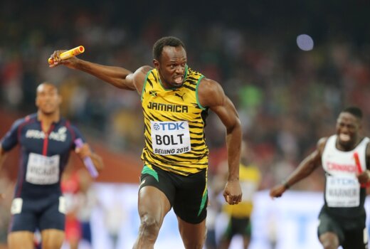 Bolt sportovním králem podle médií