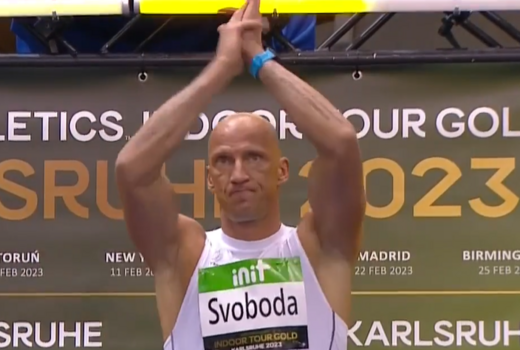 Svoboda šestý v Karlsruhe
