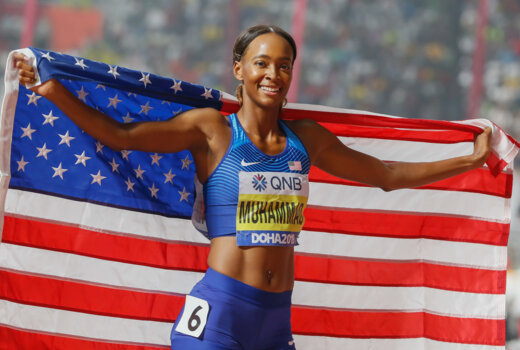 Muhammadová atletickou královnou USA