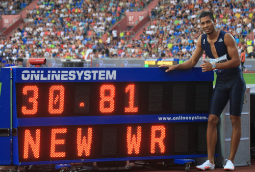 Boltovo loučení a Van Niekerkův svěťák
