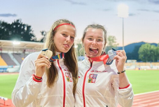 Stříbro a bronz na úvod z EYOF