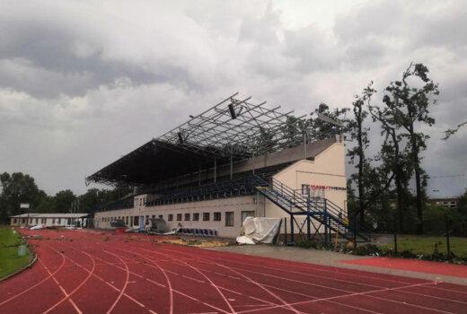 Sbírka na obnovu stadionu v Hodoníně