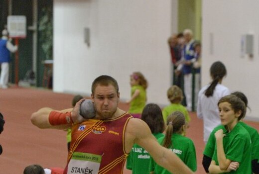 Staněk ve hře o atleta ledna