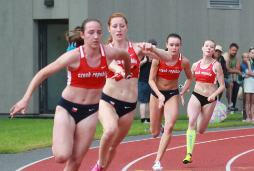 Sobotní atletika za hranicemi
