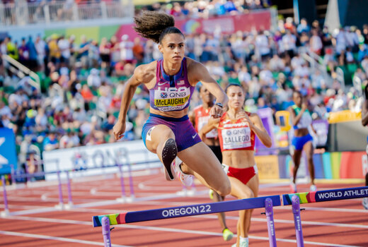 McLaughlin a Lyles US atlety dle TFN