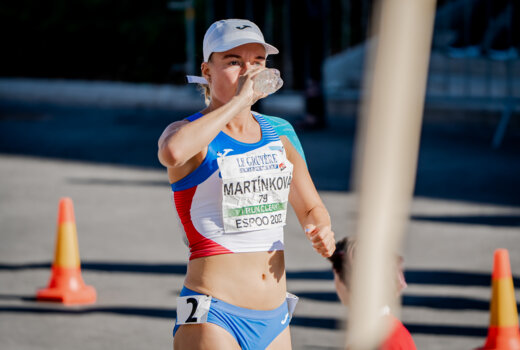 Martínková pět vteřin od zlata