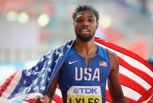Lyles nejlepším atletem USA dle TFN