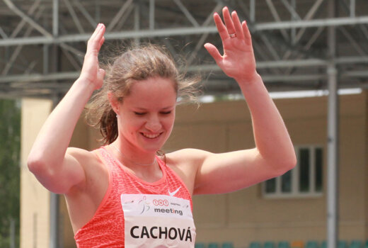 Cachová triumfovala v Kladně, Lukáš druhý za Risem