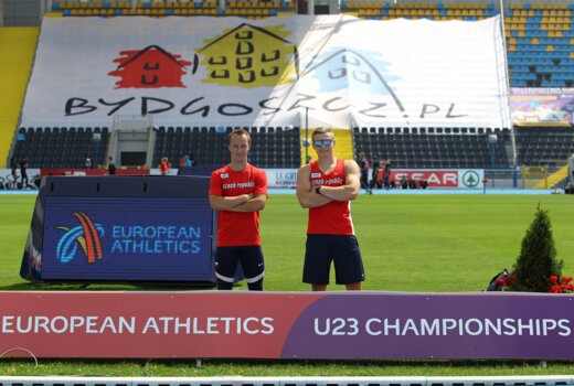 Atleti si vyzkoušeli dráhu v Bydhošti