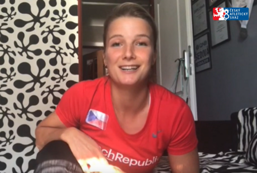 Hýbeme se s atlety - Irena Gillarová