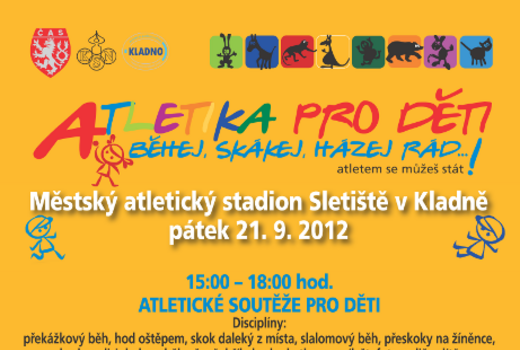 Atletika pro děti se třemi zlatými medailisty