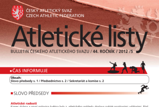 Květnové Atletické listy