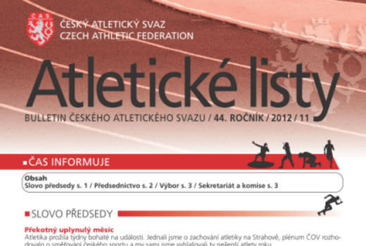 Listopadové Atletické listy