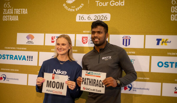 Do Ostravy na jubilejní Tretru již dorazili Moon či Pathirage