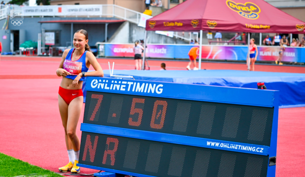 Kalmanová ozdobila atletiku na ODM národním rekordem