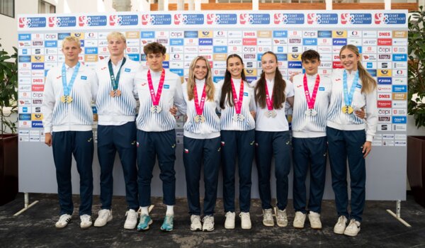 Úspěšná juniorská výprava je zpátky doma z MS v Eugene