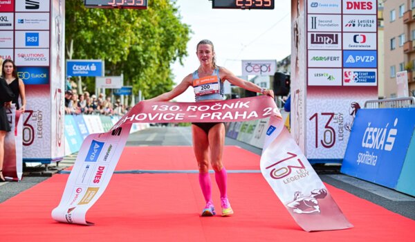 Hrochová opanovala 130. Běchovice v traťovém rekordu