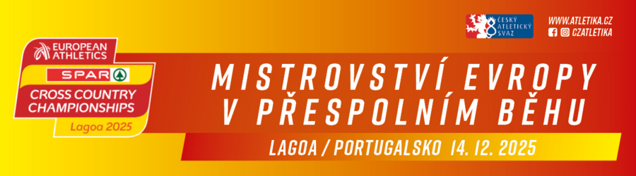 ME v přespolním běhu 2025