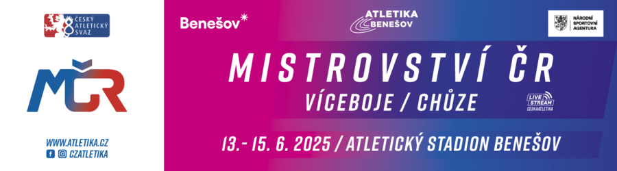 MČR ve vícebojích 2025