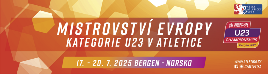 Mistrovství Evropy U23 Bergen 2025