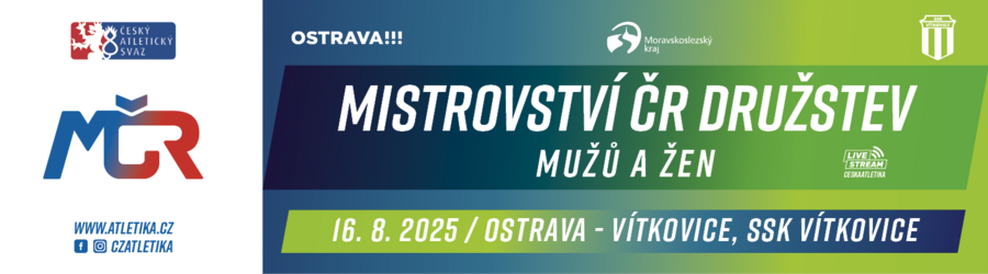 MČR družstev mužů a žen 2025